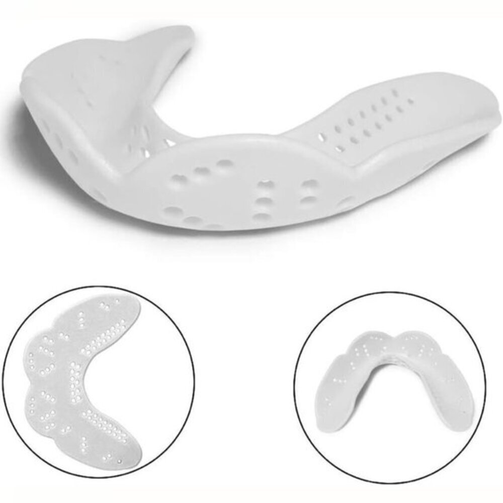 Sports Mouth Guard 1.6mm Custom Fit Youth/Adults White
